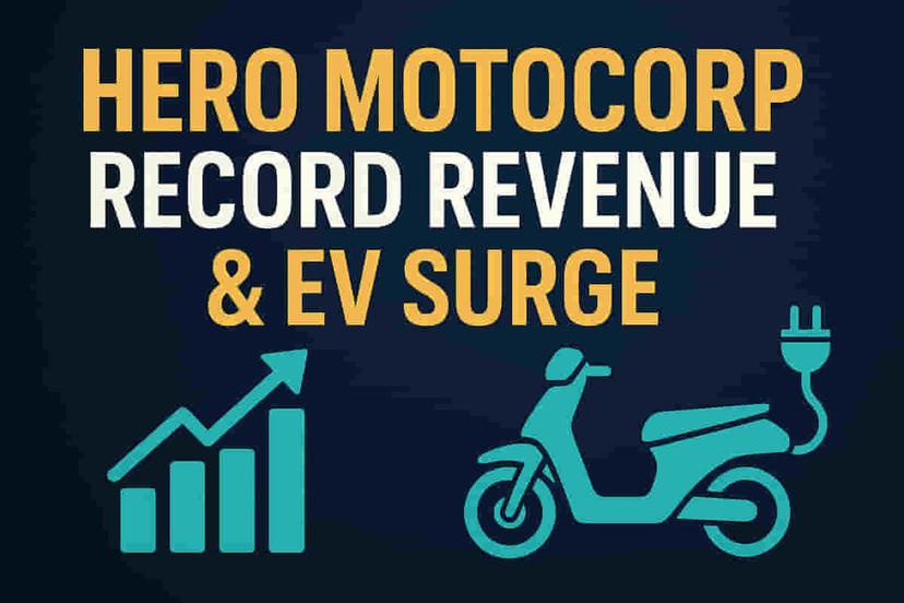 हिरो मोटोकॉर्प ने नोंदवले विक्रमी उत्पन्न, EV शेअर 11.7% वर पोहोचला, विश्लेषकांची 'संचय' करण्याची शिफारस