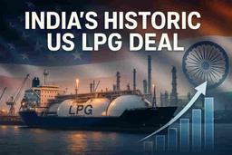 எரிசக்தி பாதுகாப்பை மேம்படுத்த அமெரிக்காவுடன் இந்தியா முதல் நீண்ட கால LPG ஒப்பந்தాన్ని ఖరారు చేసుకుంది