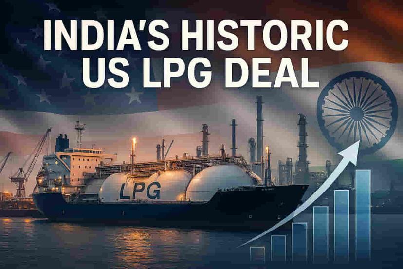 எரிசக்தி பாதுகாப்பை மேம்படுத்த அமெரிக்காவுடன் இந்தியா முதல் நீண்ட கால LPG ஒப்பந்தాన్ని ఖరారు చేసుకుంది