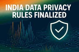 ਭਾਰਤ ਨੇ ਡਿਜੀਟਲ ਪਰਸਨਲ ਡਾਟਾ ਪ੍ਰੋਟੈਕਸ਼ਨ ਰੂਲਜ਼ 2025 ਨੂੰ ਅੰਤਿਮ ਰੂਪ ਦਿੱਤਾ: 13 ਨਵੰਬਰ ਤੋਂ ਲਾਗੂ ਹੋਵੇਗੀ