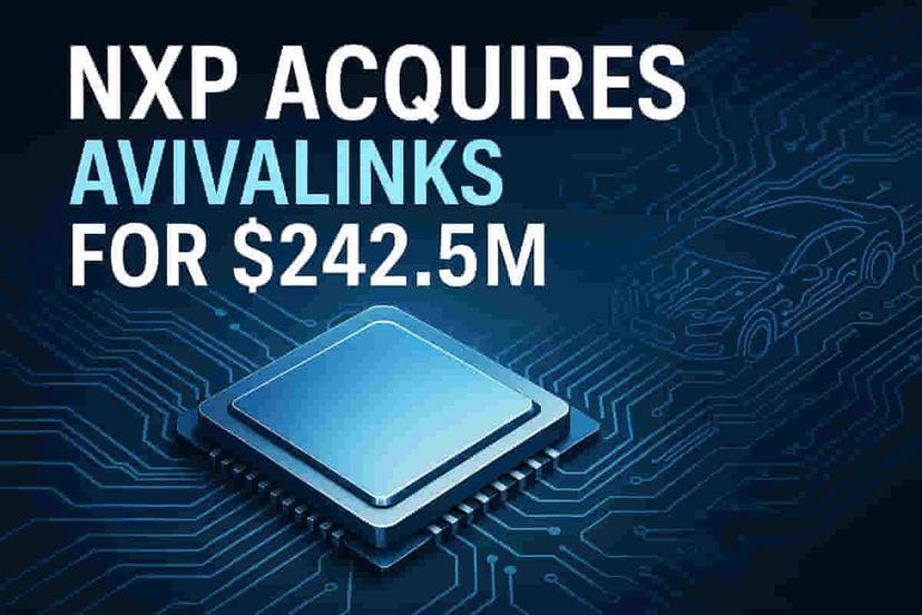 NXP USA Inc. ਨੇ ਆਟੋਮੋਟਿਵ ਟੈਕਨਾਲੋਜੀ ਨੂੰ ਹੁਲਾਰਾ ਦੇਣ ਲਈ $242.5 ਮਿਲੀਅਨ ਵਿੱਚ Avivalinks Semiconductor ਖਰੀਦਿਆ