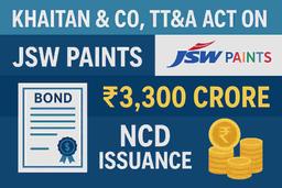 JSW Paints Raises ₹3,300 Crore Via NCDs for Akzo Nobel India Acquisition
