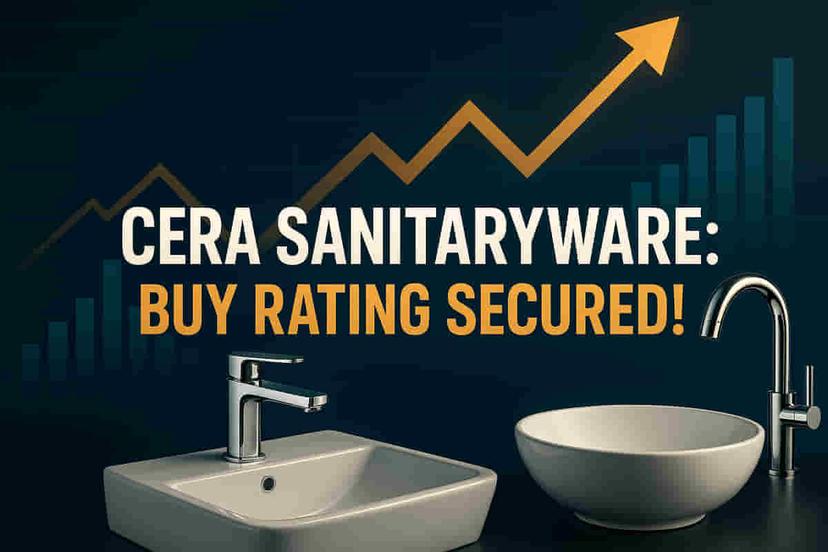 Cera Sanitaryware: BUY Rating Maintained by Prabhudas Lilladher with Rs 7,178 Target Price