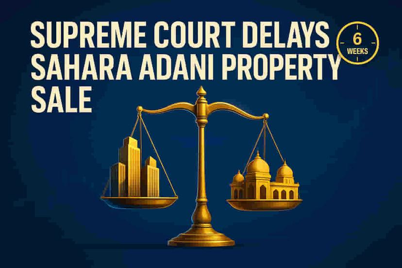 సహారా గ్రూప్: అదానీ ఆస్తి అమ్మకం పిటిషన్పై సుప్రీంకోర్టు విచారణ వాయిదా