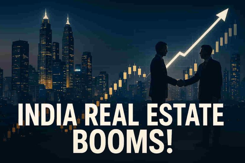 भारताचा रिअल इस्टेट सेक्टर स्थिर मागणी आणि मजबूत ऑफिस लीजिंगमुळे लवचिकता दर्शवत आहे.