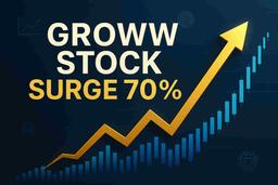 ਬਿਲਿਅਨਬ੍ਰੇਨਜ਼ ਗੈਰੇਜ ਵੈਂਚਰਜ਼ (ਗਰੋ): ਸਟਾਕ 13% ਵਧਿਆ, ਮਾਰਕੀਟ ਕੈਪ ₹1.05 ਲੱਖ ਕਰੋੜ, IPO ਤੋਂ 70% ਲਾਭ