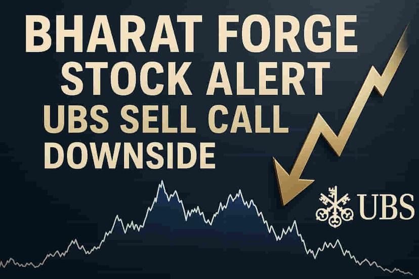 ભારત ફોર્જ સ્ટોકમાં સંભવિત ઘટાડાનું જોખમ, UBS એ 'Sell' કોલ યથાવત રાખી; મિશ્ર આઉટલૂક