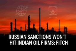 ఫిచ్ రేటింగ్స్: భారతీయ చమురు కంపెనీలు రష్యన్ ఆంక్షల ప్రభావాన్ని తట్టుకోగలవు