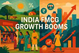 இந்திய FMCG துறை 12.9% வளர்ச்சியுடன் மீண்டெழுந்தது, GST மாற்றங்களுக்கு மத்தியில் கிராமப்புற தேவை முன்னிலை வகிக்கிறது