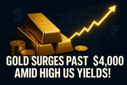 ਅਸਾਧਾਰਨ ਬਾਜ਼ਾਰ ਵਿੱਚ ਬਦਲਾਅ: ਉੱਚ US ਯੀਲਡਜ਼ ਦਰਮਿਆਨ ਸੋਨਾ $4,000 ਤੋਂ ਪਾਰ, ਨਿਵੇਸ਼ਕਾਂ ਲਈ ਵਿਸ਼ਵਵਿਆਪੀ ਵਿੱਤੀ ਤਣਾਅ ਦਾ ਸੰਕੇਤ