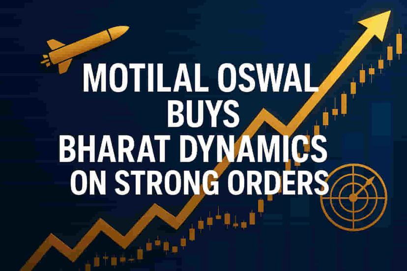 மோதிலால் ஓஸ்வால், பாரத் டைனமிக்ஸ் மீது 'BUY' பரிந்துரையை பராமரித்து, வலுவான ஆர்டர் புக் மற்றும் செயல்பாட்டின் அடிப்படையில் இலக்கு விலையை ₹2,000 ஆக உயர்த்தி உள்ளது.