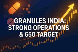 கிரானுல்ஸ் இந்தியா: மோதிலால் ஓஸ்வால் ஆய்வு வலுவான செயல்பாடுகளை சுட்டிக்காட்டுகிறது, ₹650 இலக்கை நிர்ணயிக்கிறது