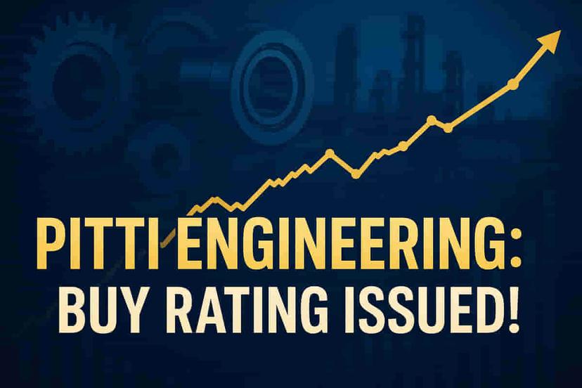 પિટ્ટી એન્જિનિયરિંગ: દેવેન ચોક્સીએ Q2 FY26 ના મજબૂત પરિણામો બાદ INR 1,080 ના લક્ષ્યાંક સાથે 'BUY' રેટિંગ જાળવી રાખી.