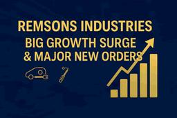 ரெம்சன் இண்டஸ்ட்ரீஸ் Q2 லாபம் 29% அதிகரிப்பு, முக்கிய ஆர்டர்களைப் பெறுகிறது மற்றும் உற்பத்தித் திறனை விரிவுபடுத்துகிறது