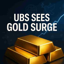 यूबीएस का सोने पर बुलिश रुख जारी, भू-राजनीतिक जोखिमों के बीच 2026 तक $4,500 का लक्ष्य
