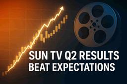 સન ટીવી નેટવર્ક Q2 પરિણામો અંદાજ કરતાં વધુ સારા: જાહેરાત વેચાણમાં ઘટાડો છતાં મૂવી પાવરે આવક વધારી, 'બાય' રેટિંગ જાળવી રાખ્યું