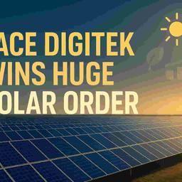 पेस डिजिटेक को महाराष्ट्र पावर फर्म से ₹929 करोड़ का सोलर प्रोजेक्ट ऑर्डर मिला