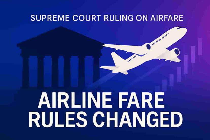 Supreme Court Seeks Rules on Airline Airfares to Curb Unpredictable Charges