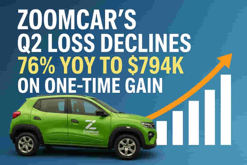 Zoomcar Reports Significant Net Loss Reduction but Faces Urgent Funding Needs