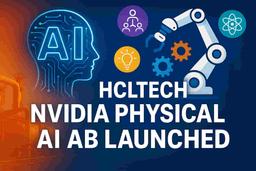 HCLTech और Nvidia ने कैलिफ़ोर्निया में लॉन्च किया इनोवेशन लैब, फिजिकल AI को अपनाने की गति तेज़ करने के लिए
