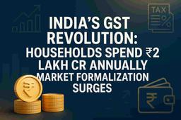 ஜிஎஸ்டி-யின் 8 ஆண்டுகால தாக்கம்: டன் & பிராட்ஸ்ட்ரீட் வெள்ளை அறிக்கை ₹2 லட்சம் கோடி வீட்டுச் செலவு, சந்தை முறைப்படுத்தலை (Formalization) உயர்த்தியது வெளிப்படுத்துகிறது